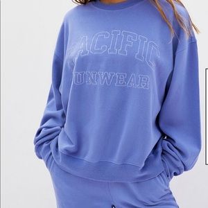 Purple pacsun crew neck